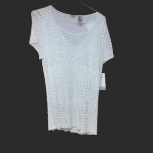 Emma James XL White elegant top